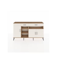 Arges Konsol 5 Raflı 2 Çekmeceli 3 Kapaklı 176x30x99 Çam-Aytaşı