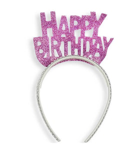 Mini Party Store Eva Taç Mor Happy Bırthday