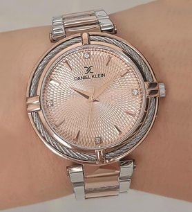 Daniel Klein Çelik Bilezik Rose Gold/Metalik Kadın Kol Saati