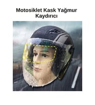 Özel Seri Tam/Yarım/Açık Motor Kaskı Yağmur Kaydırıcı