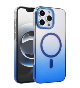 Durukar® iPhone 16 Pro Glossy Magsafe Kapak - Mavi
