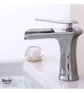 Sipahi Marble Krom Renk Kısa Şelale Batarya