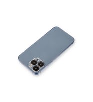 Apple İphone 12 Pro Max Metal Kamera Lens Koruma Cam - Siyah