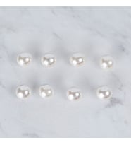 Crafts 8 Li Fildişi Düğme - 0142