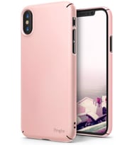 Ringke Slim iPhone X ile Uyumlu KIlıf Peach Pink