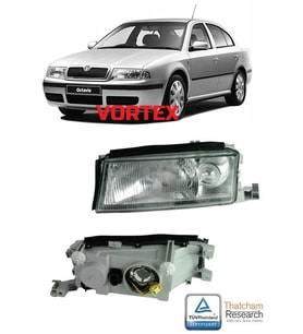 Skoda Octavia Ön Far Sol 2001 Sonrası Uyumlu