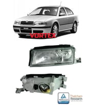 Skoda Octavia Ön Far Sol 2001 Sonrası Uyumlu