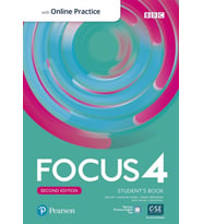 Focus 4 Student's Book 2nd Second Edition with Online Practice