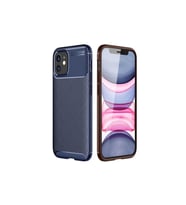 Apple iPhone 12 Mini Uyumlu Kılıf Zore Negro Silikon Kapak (Lacivert)