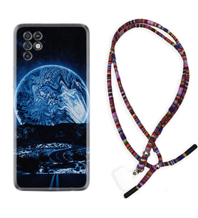 INFINIX Note 11 Pro Note 10 Hot 9 Play Kılıf Boyun Asklı Rasta Silikon Mavi Gece 1605