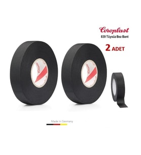2 Adet Coroplast Tüysüz Bez Bant 19mm X 15 Metre Ref:839