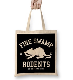 Princess Bride Fire Swamp Rodents Bez Çanta Uzun Saplı