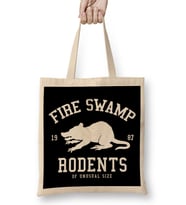 Princess Bride Fire Swamp Rodents Bez Çanta Uzun Saplı