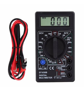 DT830B Multimetre Dijital Ölçü Aleti Avometre Voltmetre Ampermetre