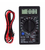 DT830B Multimetre Dijital Ölçü Aleti Avometre Voltmetre Ampermetre