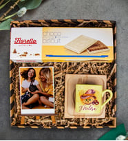 eJOYA Kişiye Özel Türk Kahvesi Fincanı & Choco Biscuit & Kişiye Özel Fotoğraflık 111774