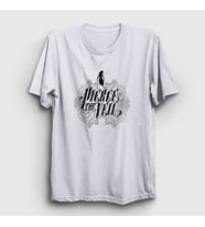 Presmono Unisex Beyaz Logo Pierce The Veil T-Shirt 382641tt (Beyaz)