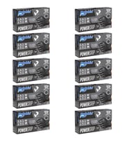 Dolphin Nitril PowerGrip Ekstra Kalın Elmas Dokulu Eldiven Siyah Meidum Orta Boy - 50'li 10 Paket
