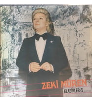 Zeki Müren Klasikler 5 LP Plak (Karışık)