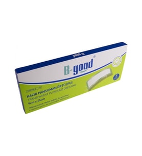 B-Good Su Geçirmez Şeffaf Yara Örtüsü Bandı 9*25 Cm 5 Adet