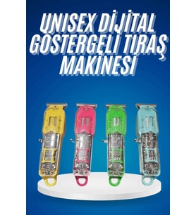 Tıraş Makinesi Unısex Güçlü Motor Kapasiteli Epilasyon Öncesi Kısaltma Makinesi