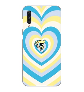 Samsung Galaxy A50 - A30S - A50S Uyumlu Powerpuff Bubbles Tasarımlı Şeffaf Telefon Kılıfı