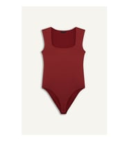 Defacto Basic Bordo Kadın Body E9045AX/BR477