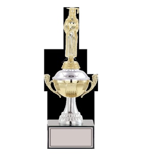 ODAK KUPA - Figürlü Kupalar - Mezuniyet Kadın Figürlü Kupalar FG-046 C - 31 cm