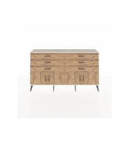 Arges Konsol 2 Raflı 6 Çekmeceli 4 Kapaklı 176x30x99 Aytaşı-Çam