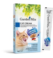 Garden Mıx Kedi Kreması Tavuk+taurin 15gr x 5 Adet