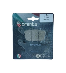 Brenta 431-226 2013-2018 Honda CB 500 F Uyumlu Arka Fren Balatası Organik Balata