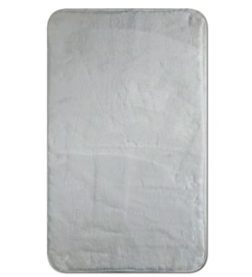 Algelsineve 60 X 100cm Pofuduk Kabarık Kalın Paspas, beyaz