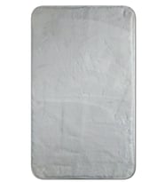 Algelsineve 60 X 100cm Pofuduk Kabarık Kalın Paspas, beyaz