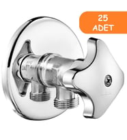 25 Adet ECA Filtreli Klozet Taharet (Ara) Musluğu Rozetli 102111128