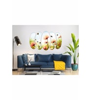 İLKBAHAR ÇİÇEKLER ARI MDF TABLO-0703