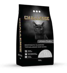 Aktif Karbonlu Bentonit Kedi Kumu 10 Litre