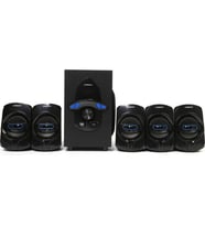 Carboon Ts-52 5+1 Bluetooth Kumandalı Hoparlör Ses Sistemi Sd-Usb-Bluetooth-Fm
