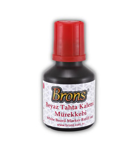 Kırmızı Yazı Tahta Kalem Mürekkebi 30 ml 1 Adet Brons Tahta Kalemi Mürekkebi 1 Adet