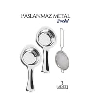 Turk 3 lü Set Metal Çay Süzgeci Cabrera Design