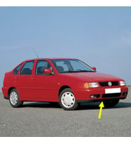 VW Polo Classic 1996-2002 Ön Tampon Alt Spoyleri Karlık 6K5805903B