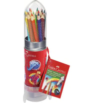 Faber-Castell Grıp Boya Kalemi Roket, 15 Renk (Çok Renkli)