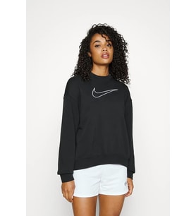 Nike Dri-Fit Get Fit Oversize Kesim Siyah Kadın Sweatshrit
