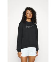 Nike Dri-Fit Get Fit Oversize Kesim Siyah Kadın Sweatshrit
