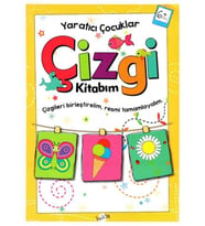 Yaratıcı Çocuklar Çizgi Kitabım 6 Yaş