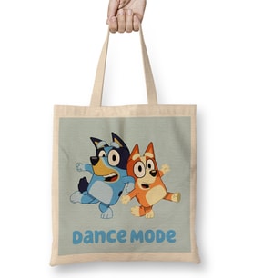 Dance Mode Bluey And Bingo Bez Çanta Uzun Saplı
