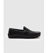 Hakiki Deri Siyah Erkek Loafer