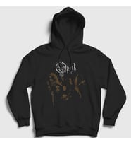Presmono Unisex Siyah Members Opeth Kapüşonlu Sweatshirt 101227tt