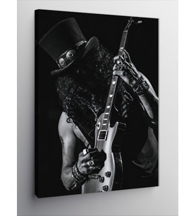 Kanvas Tablo Slash Gitarist