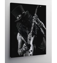 Kanvas Tablo Slash Gitarist