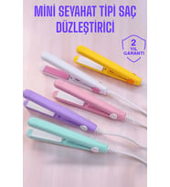 Seramik Kaplama Taşınabilir Mini Saç Düzleştirici Seyahat Dostu Tasarım